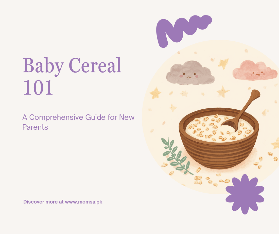 baby cereal 101. cute imagery
