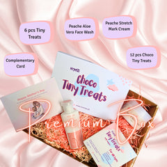 Glow & Snack Essentials Box – Nourishment & Self-Care for Moms