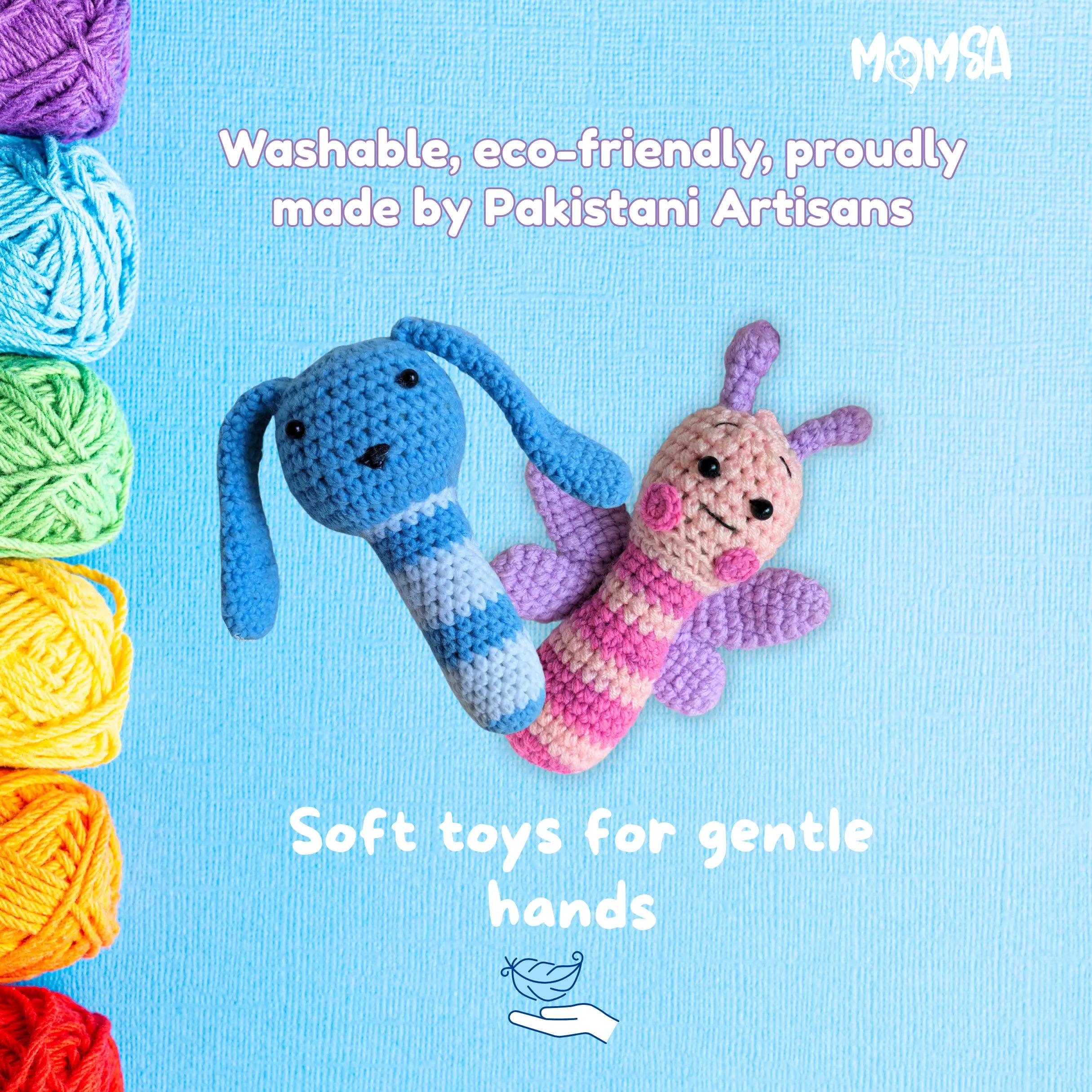 Crochet Rattles – Handmade Comfort Toys for Babies