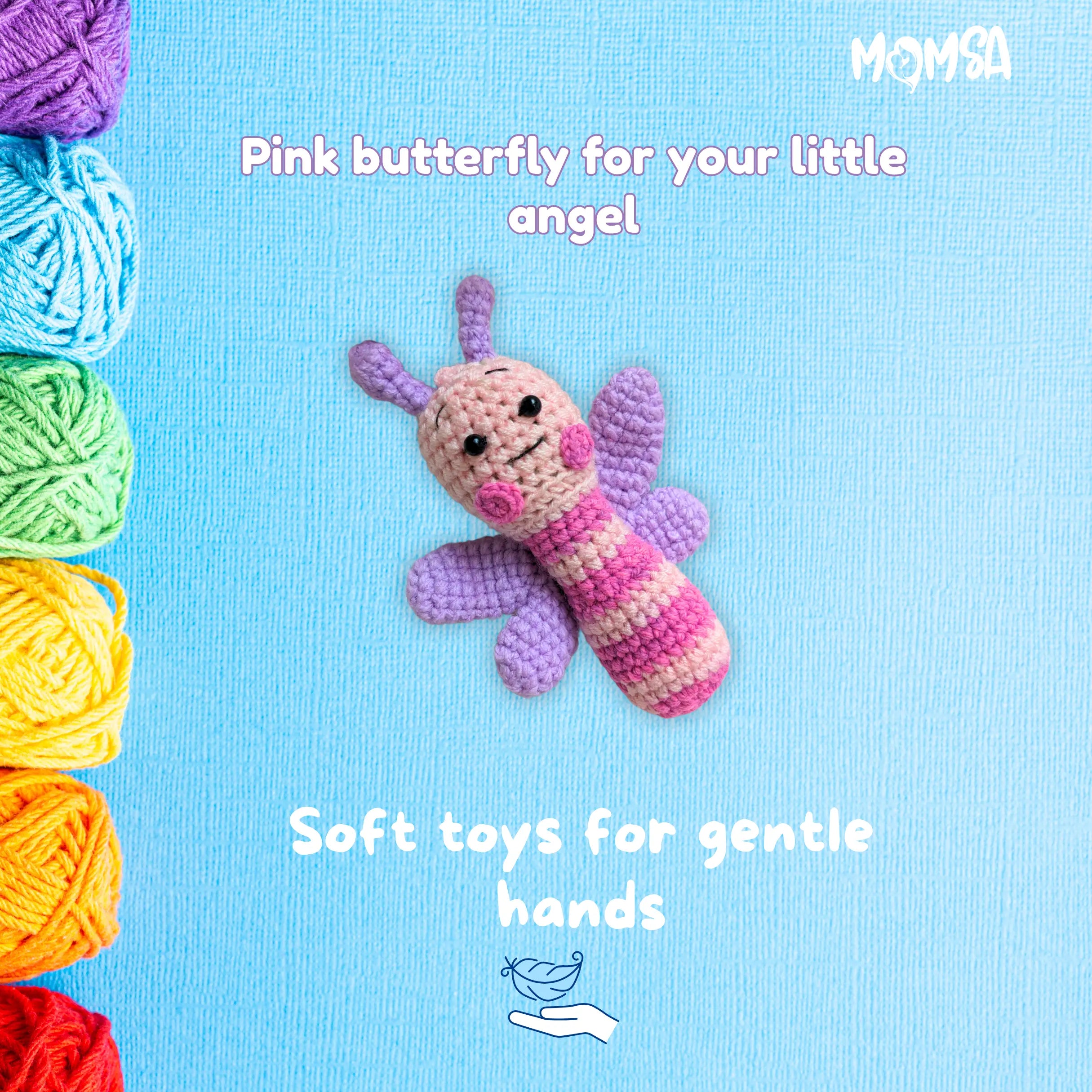 Crochet Rattles – Handmade Comfort Toys for Babies