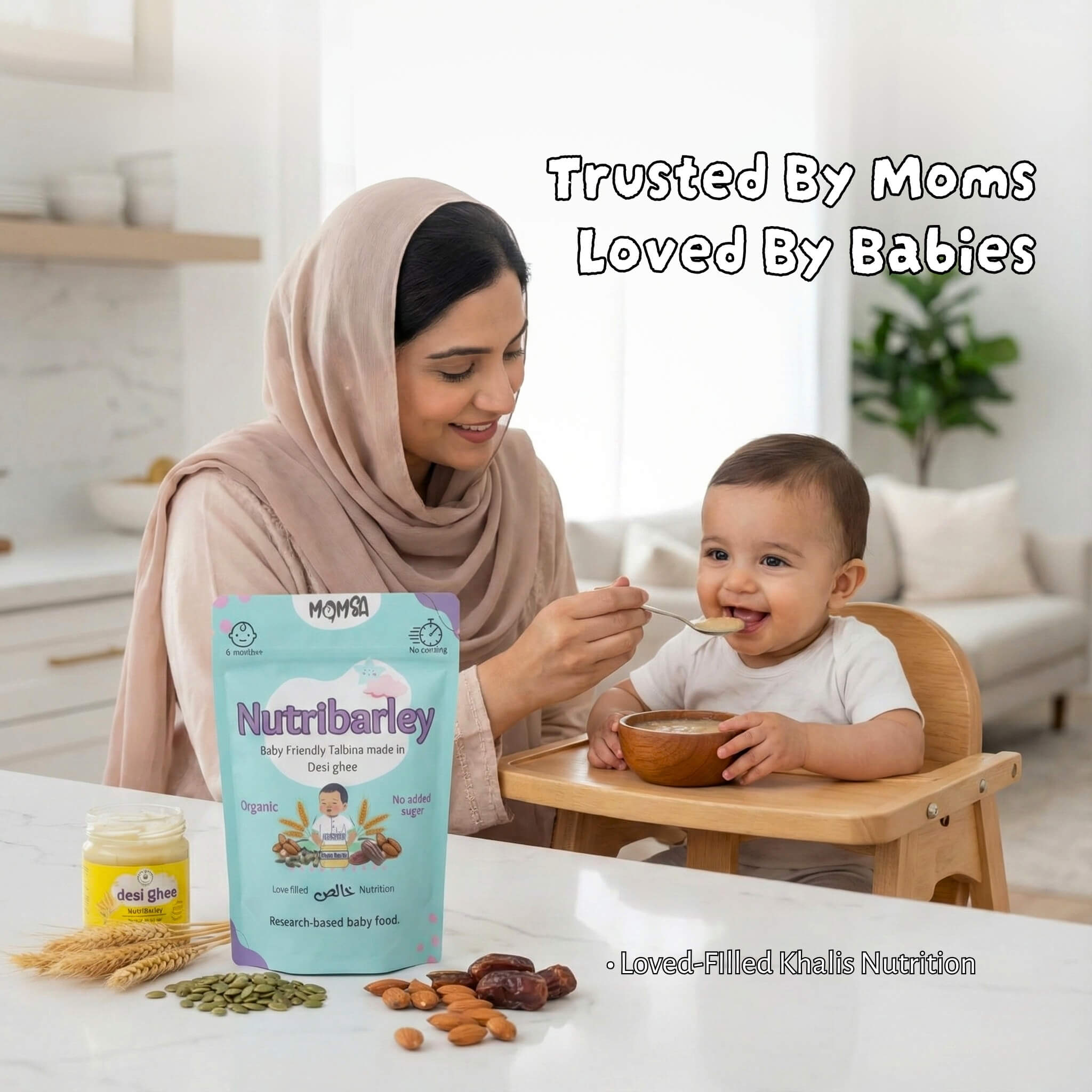 NutriBarley – Organic Baby Talbina Cereal (6m-2yrs+)