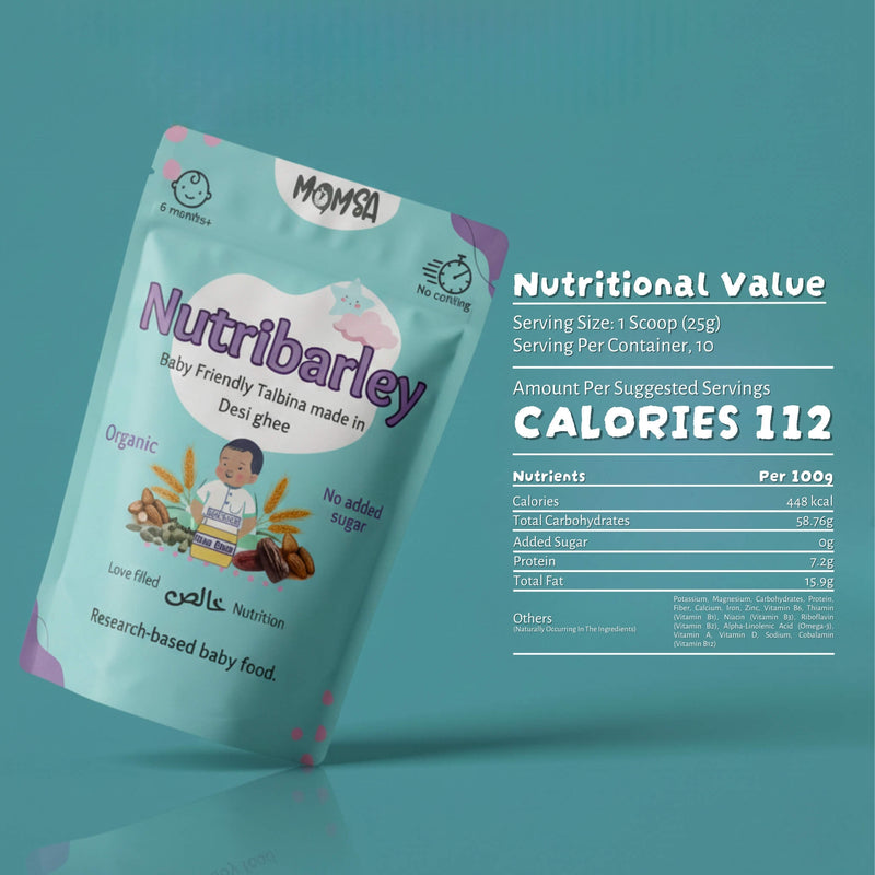 NutriBarley – Organic Baby Talbina Cereal (6M+)