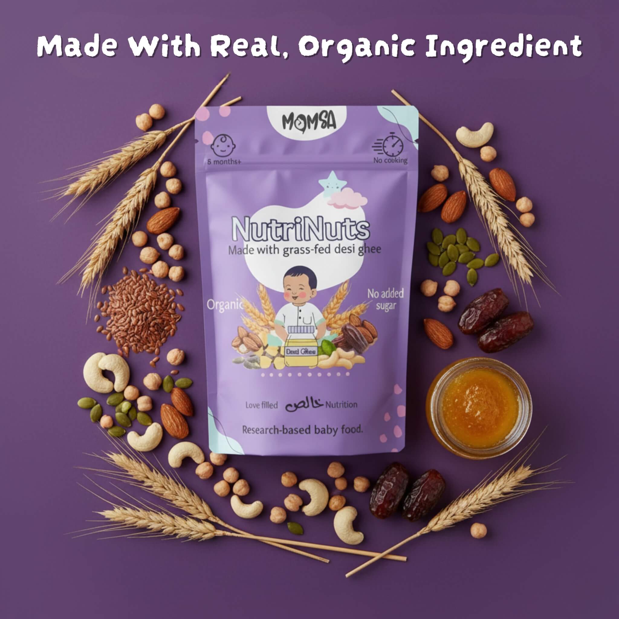 NutriNuts - Organic Nut & Grain Baby Cereal (8m-2yrs+)