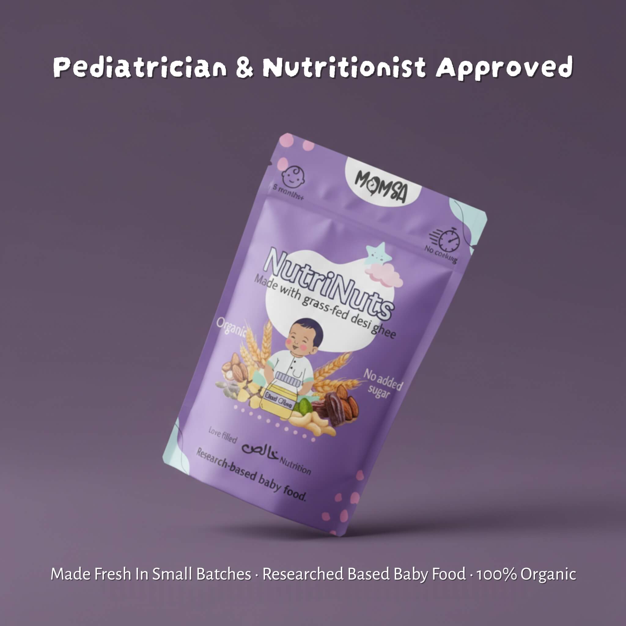 NutriNuts - Organic Nut & Grain Baby Cereal (8m-2yrs+)