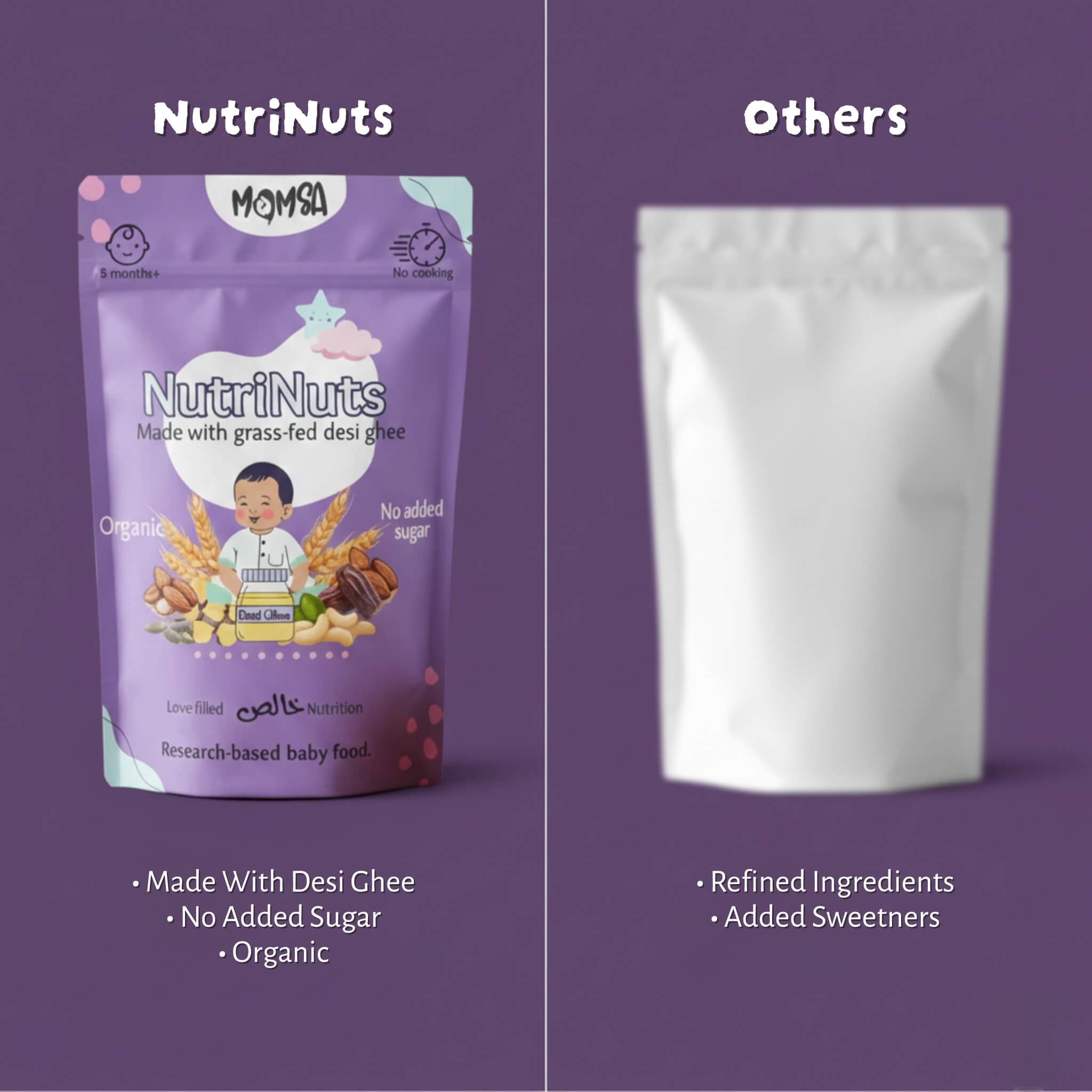 NutriNuts - Organic Nut & Grain Baby Cereal (8m-2yrs+)
