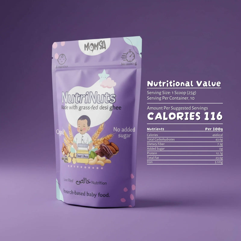 NutriNuts - Organic Nut & Grain Baby Cereal (8m+)