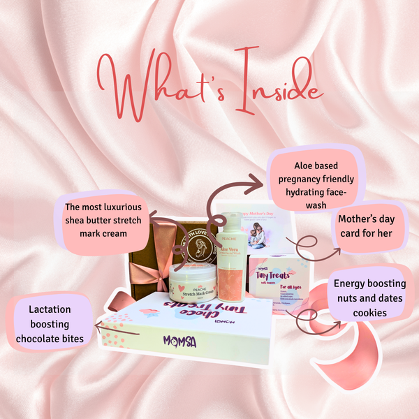 Glow & Snack Essentials Box – Nourishment & Self-Care for Moms